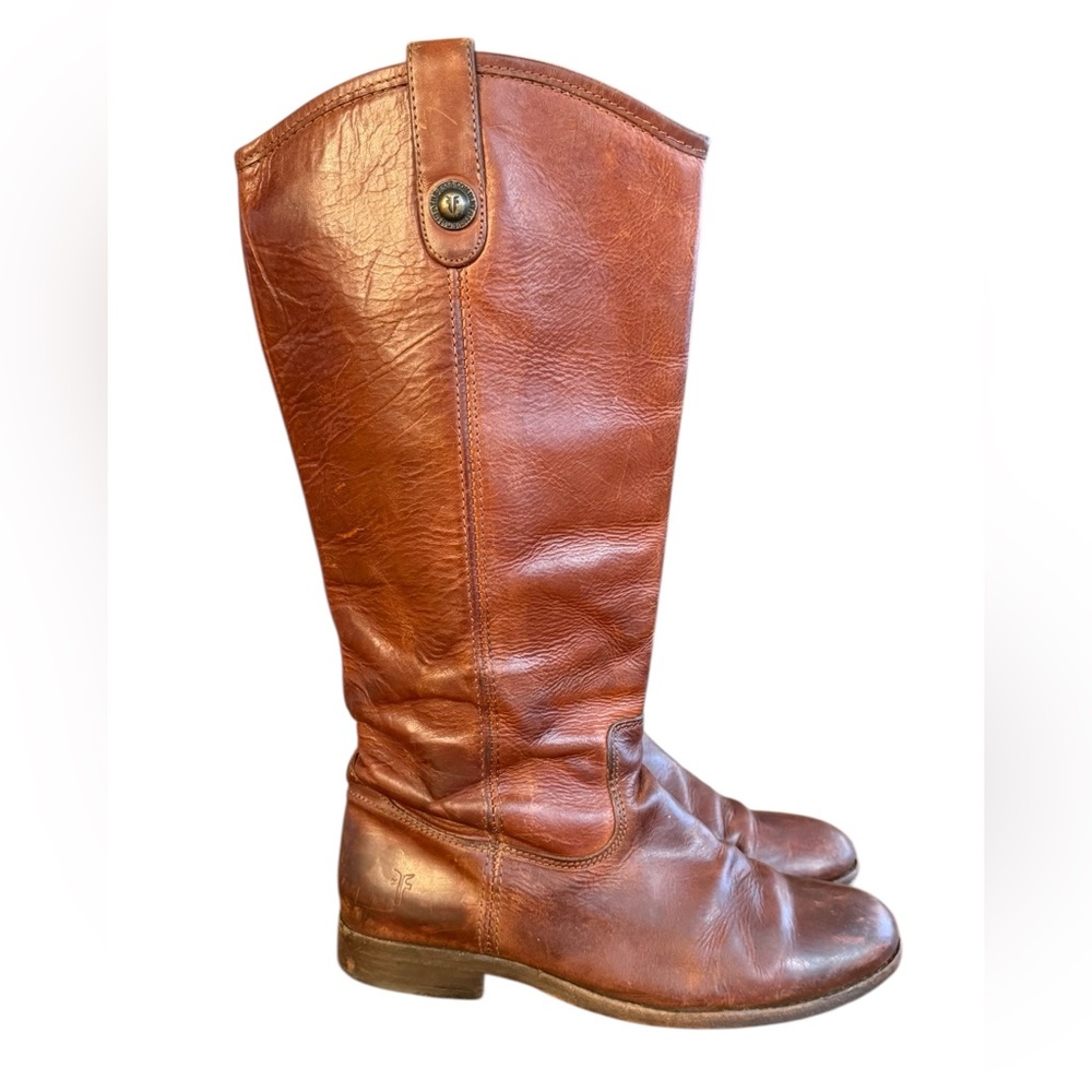 Frye MELISSA BUTTON Women’s Size 7.5 B Extended Calf